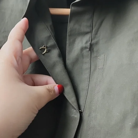 Vintage DKNY Inside Out Reversible Cotton Collared Shirt - Picture 2 of 8